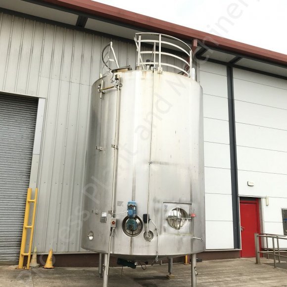 25,000 Ltr 316 Grade Stainless Steel Insulated Tank with Paddle Mixers